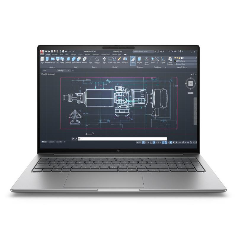 HP ZBook 8 G1i 16 inch Mobile Workstation PC Intel Core Ultra 9 285H 40.6 cm (16") WUXGA 32 GB DDR5-SDRAM NVIDIA RTX 500 Ada Wi-Fi 7 (802.11be)