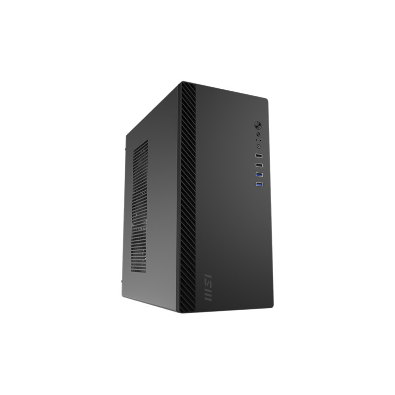 GABINETE MSI PRO SHIELD M100P / MEDIA TORRE / MICRO ATX/MINI ITX/ SIN FUENTE/PC