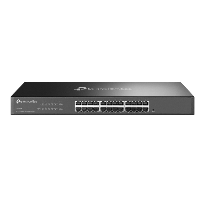 Switch TP-Link Omada Easy Smart DS1024GE metálico montaje rack 24 puertos gigabit 10/100/1000Mbps NO COMPATIBLE con Omada SDN