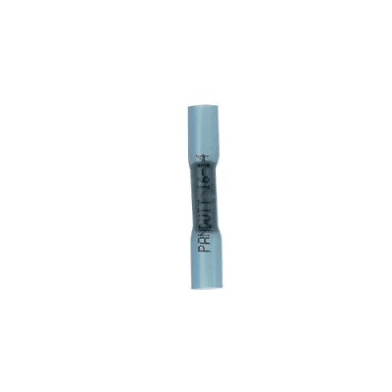 Empalme a tope termorretráctil PanTerm cal 14 Color Azul 25pz