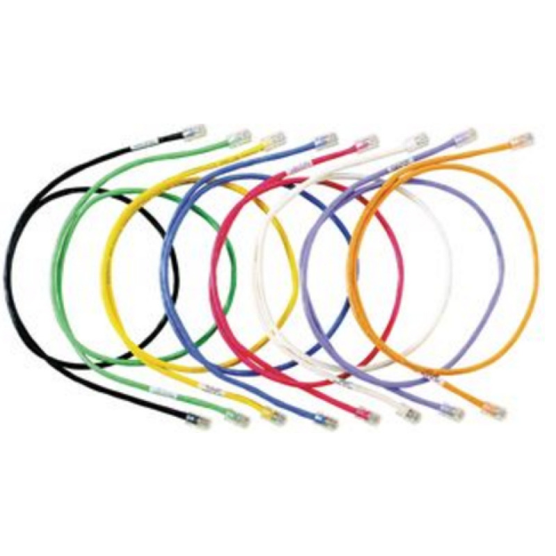 Cable de Parcheo UTP Cat6A CM/LSZH Diámetro Reducido 28AWG Color Rojo 50ft