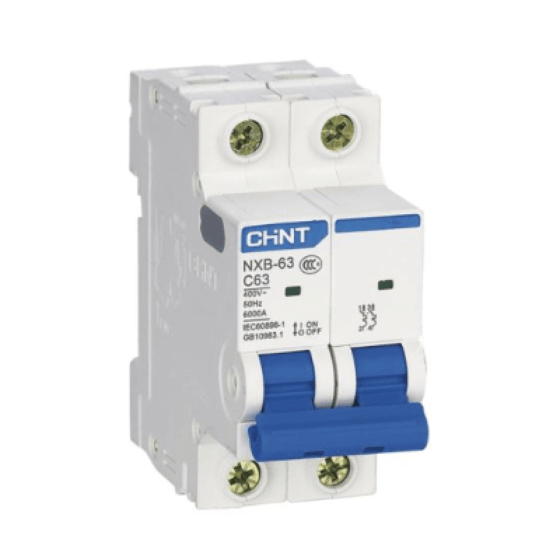 Pastilla para Riel Din 2 Polos 40 Amp Vca110/415v 10kA Catálogo NXB632PC40 Serie NXB63