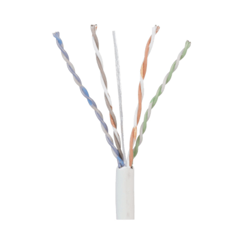 Bobina de Cable UTP 305 m de Cobre TX6000 PanNet Azul Categoría 6 24 AWG CMP Plenum de 4 pares