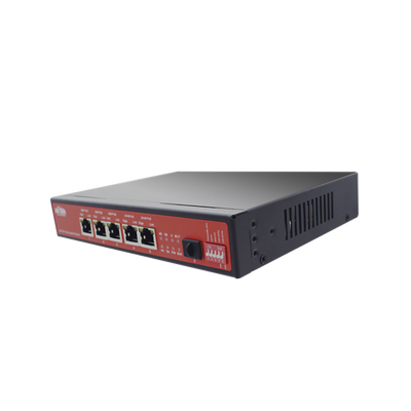Controlador Solar de 15A con Switch PoE /  1 Puertos Gigabit PoE 8023 bt / 2 Puertos PoE 8023 af/at / 2 Puertos PoE Pasivo 24/48 Vcc / 1 Puerto SFP / No administrable