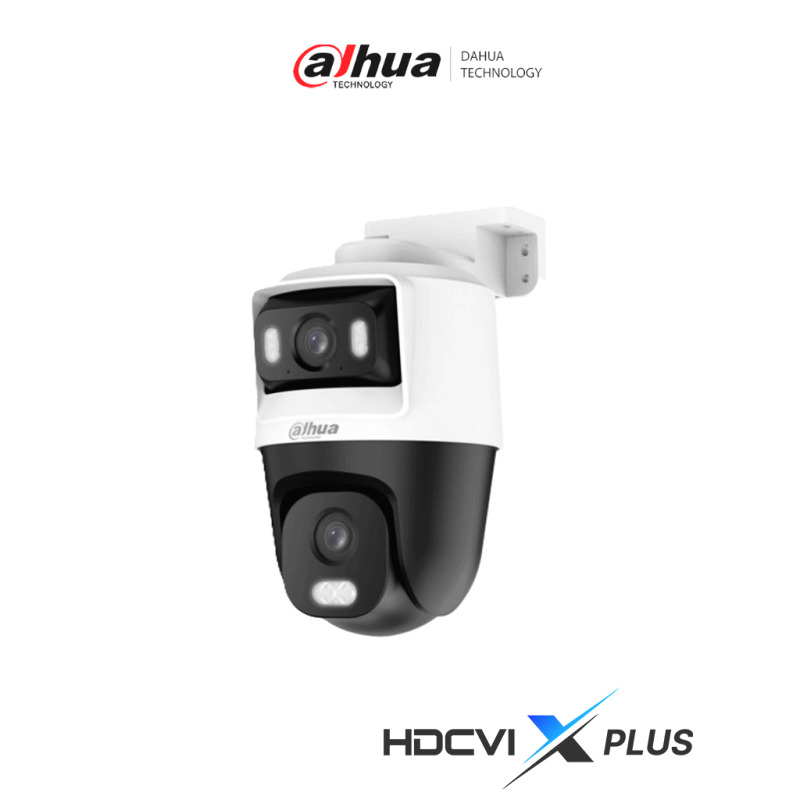 DAHUA DH-HAC-PTS1500CN-E2-IL-A - Cámara PT de Doble Lente 2+2 Megapíxeles HDCVI / HDCVI X PLUS/ Iluminador Dual Inteligente/ Micrófono Incorporado/ Iluminación de Hasta 50m de Distancia/ Campo de Visión de Hasta 111°/ Policarbonato