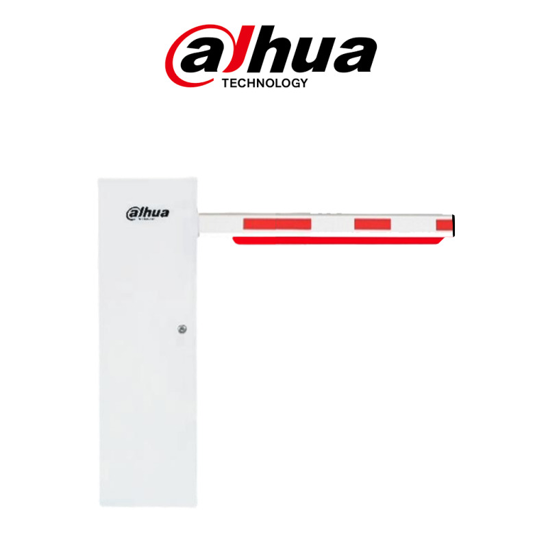 DAHUA DHI-IPMECDKIT-1062-LED Barrera Vehicular de doble direcci贸n / Brazo rigido LED de 4m / 2 a 6 seg. / control remoto a 50m / 3.5 millones de ciclos / Sin resorte / 2000 rpm / Motor CC sin escobillas / Blanca /Incluye BrazoIPMECD-0162-M40-LED /#LoNuevo