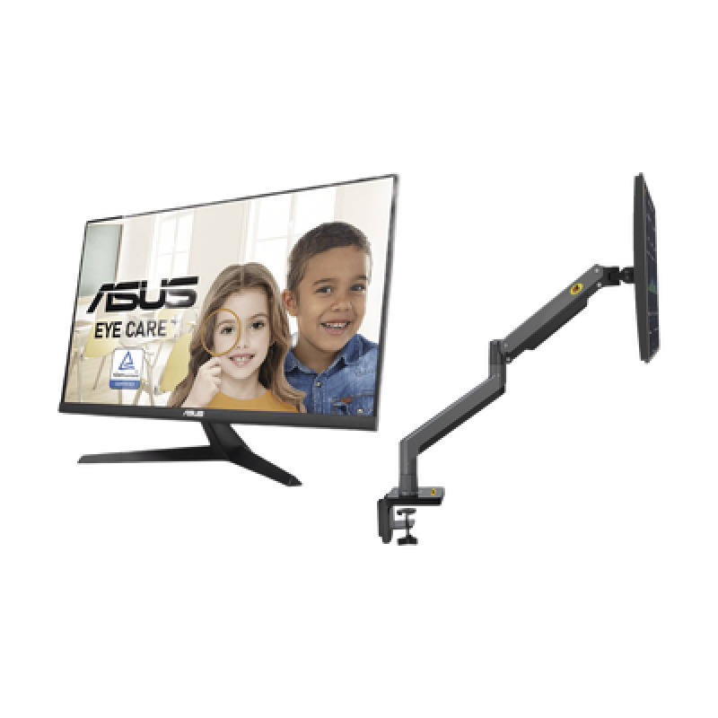 Kit de Montaje de Escritorio Articulado  Monitor Profesional Ultra Delgado 27 Full HD