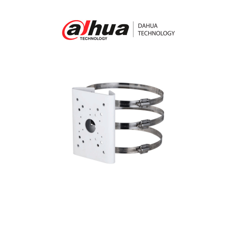 DAHUA DH-PFA150-T - Montaje para Poste compatible con Camaras PTZ/ Color Blanco/ Instalacion en exteriores/ #LoNuevo