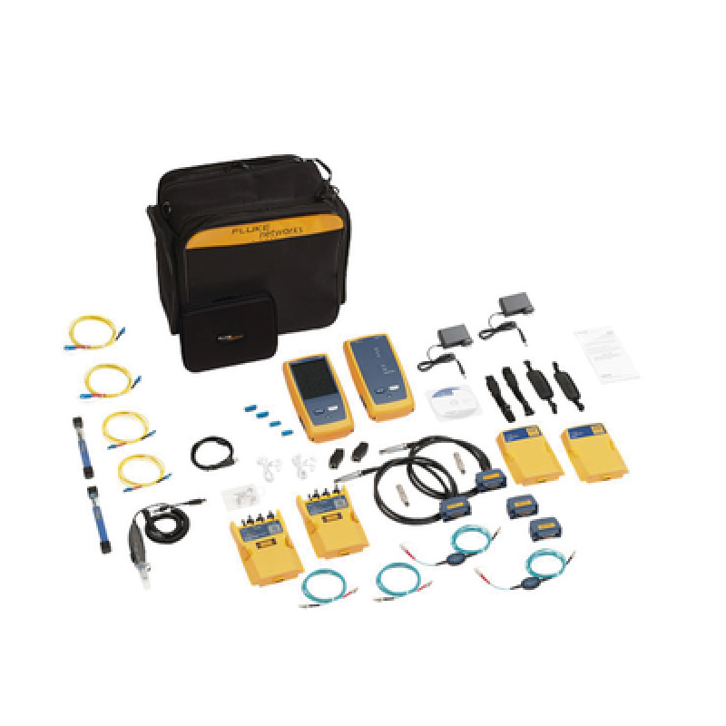 Certificador DSX8000 para Cable de Cobre Cat5e Cat6 Cat6A y Cat8 Con Módulos OLTS Quad CertiFiber Pro Con WiFi Integrado y Pantalla LCD de 57 in Versión Internacional