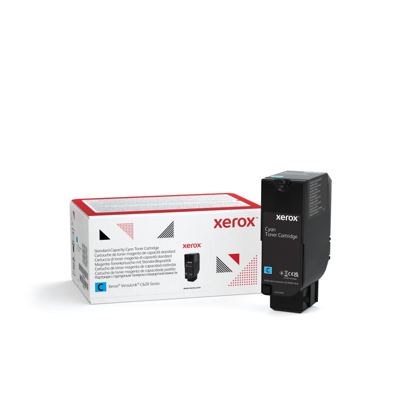 TONER XEROX CYAN 006R04621, CAPACIDAD ESTANDAR, 6K, PARA C620/C625