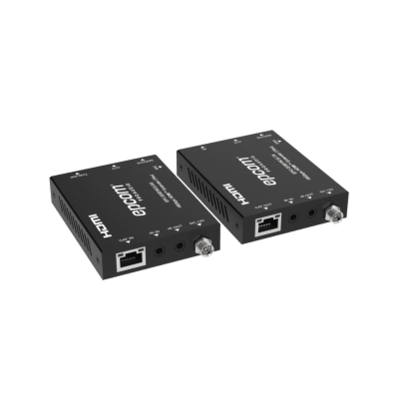 Extensor HDMI 4K60Hz | PoC Bidireccional | HDR y Dolby Vision | Audio ARC y Óptico | Transmisión hasta 70m por CAT6