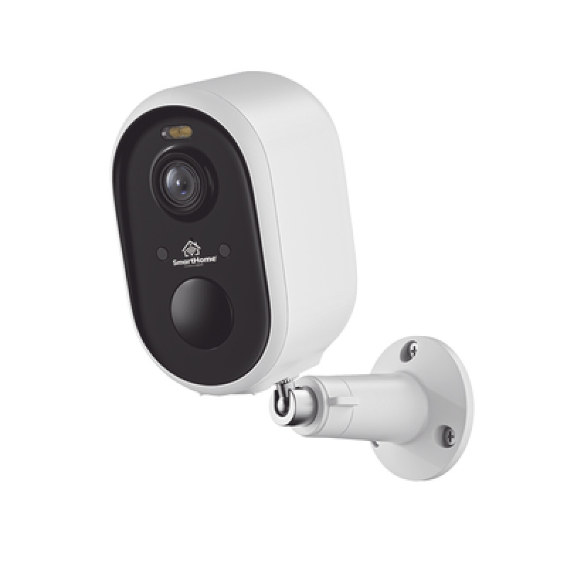 Cámara IP de batería gran angular 3MP | WiFi | Audio de 2 vías | Batería recargable 5200mAh | IP65 |Exterior con protección|  Estadísticas de energía | Detección de humanos | Incluye Panel Solar