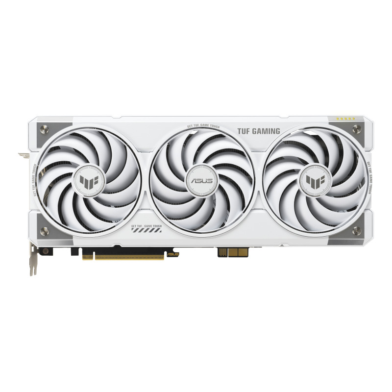 TARJETA DE VIDEO ASUS (TUF-RTX5070TI-O16G-BTF-WHITE) 256BIT, PCI-E 5.0,2*HDMI,3*DP,TRI FAN