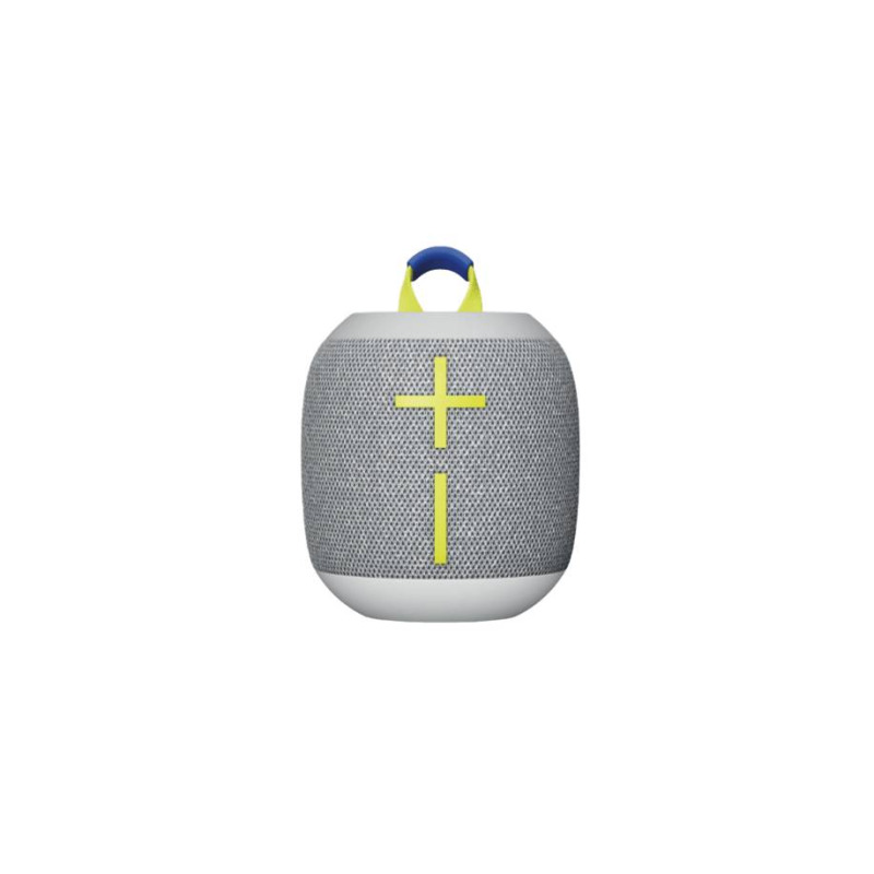 BOCINA ULTIMATE EARS WONDERBOOM 4 PORTATIL BLUETOOTH IP67 RESISTENTE AL AGUA POLVO Y FLOTA GRIS