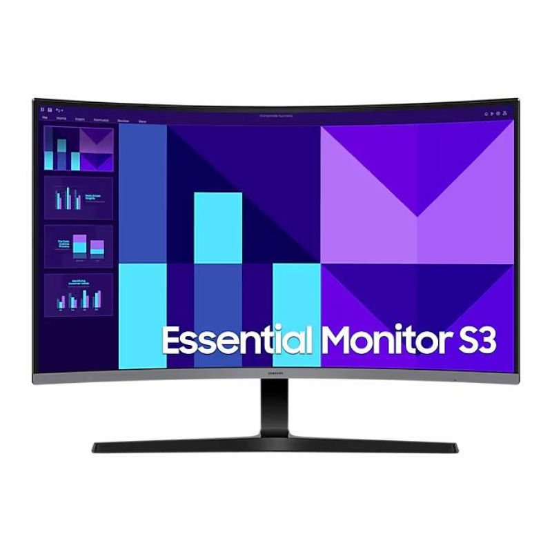 MONITOR LED SAMSUNG 32 PULGADAS / S32D390 / FHD (1,920 X 1,080) / CURVO / NEGRO / 100HZ / HDMI / PANEL VA