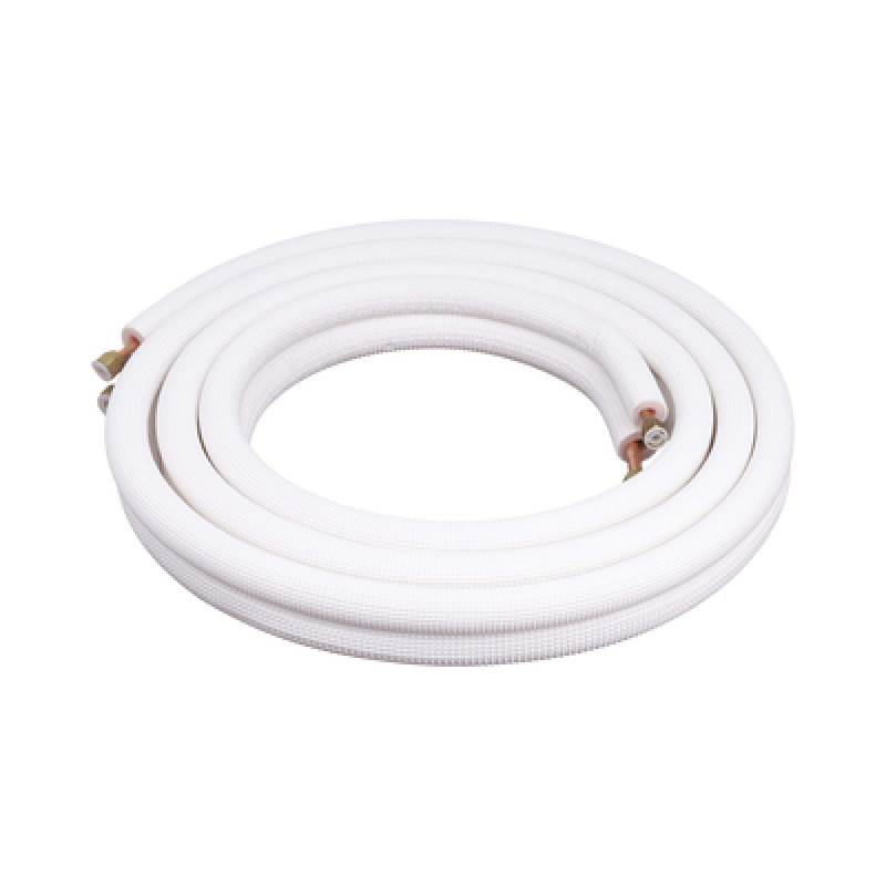 Kit de tubería / 1 / 4  y 5 / 8  / Capacidad para minisplit AUFIT / 2 Toneladas / Cinta aislante / Accesorios / Longitud de 4 metros