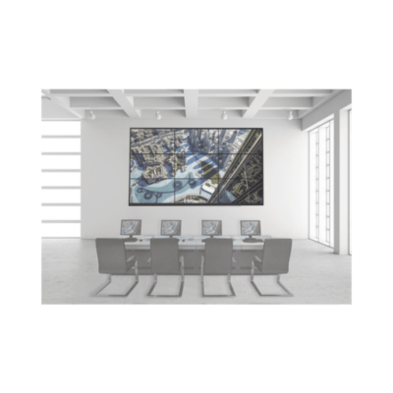 Kit Videowall 3X2 / Incluye 6 Pantallas de 55 / Decoder / Base de Pared / Accesorios de Instalación
