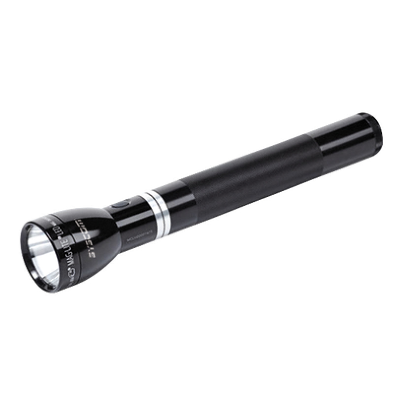 Linterna LED Recargable con Convertidor 120 V y Adaptador 12 Vcc