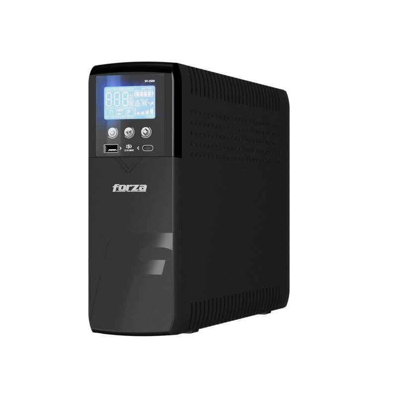 Forza - UPS - Line interactive - 900 Watt - 1500 VA - AC 110/120 V - 10-NEMA USB 1A/1C