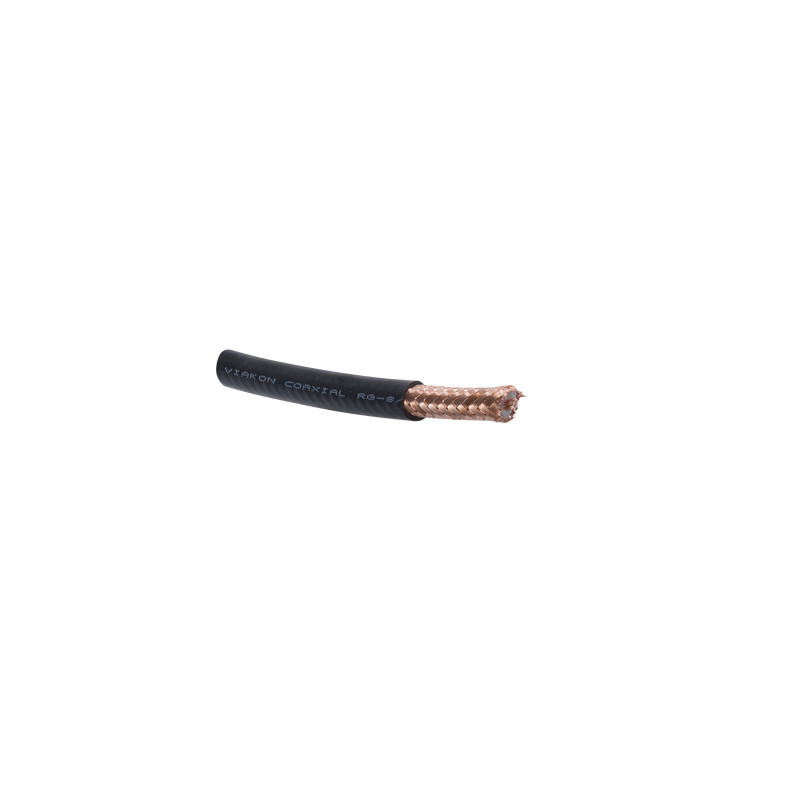 Cable Coaxial RG8 305M 50 OHMS 41DB Malla de Cobre al 97  Hecho en México / Intemperie