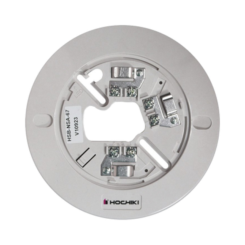 Base De 6 Color Hueso Para Sensores Análogos Direccionales Hochiki 030006820 7TH Edición UL268