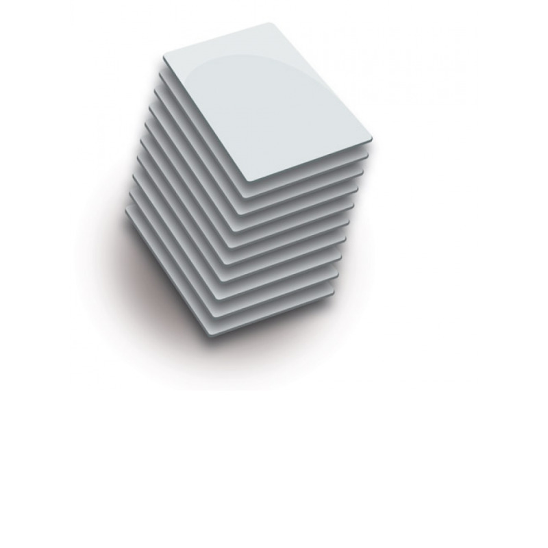 ZKTECO MIFARECARD4K - Paquete de 10 Tarjetas Mifare 13.56 Mhz/ PVC/ Imprimibles/ 4 Kilobyte de memoria