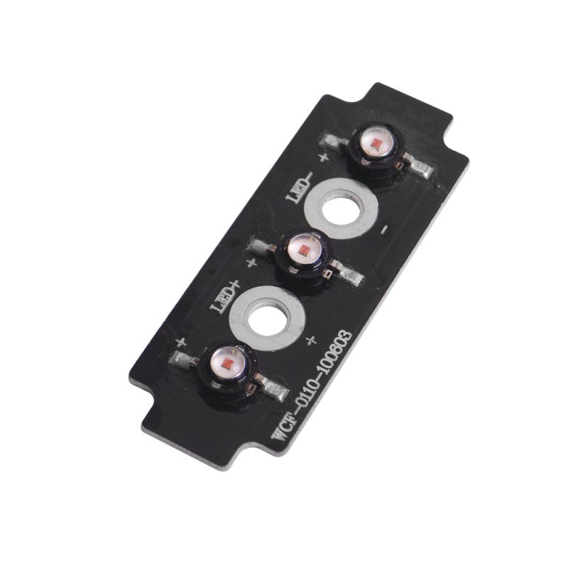 Tablilla de reemplazo con 3 LED Ámbar para XLL1084
