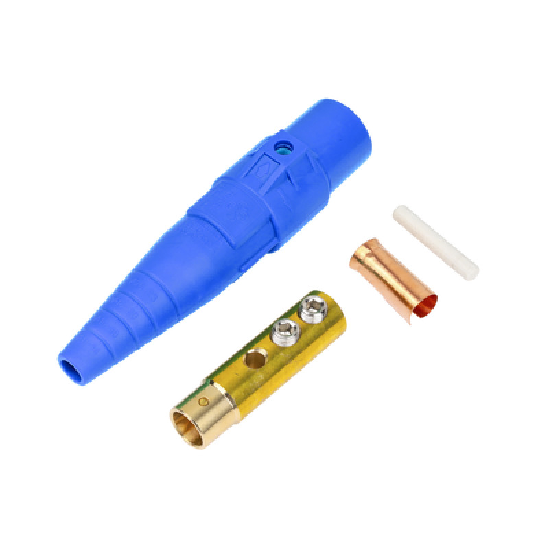 Conector camlock 400 AMPERES HEMBRA COLOR AZUL