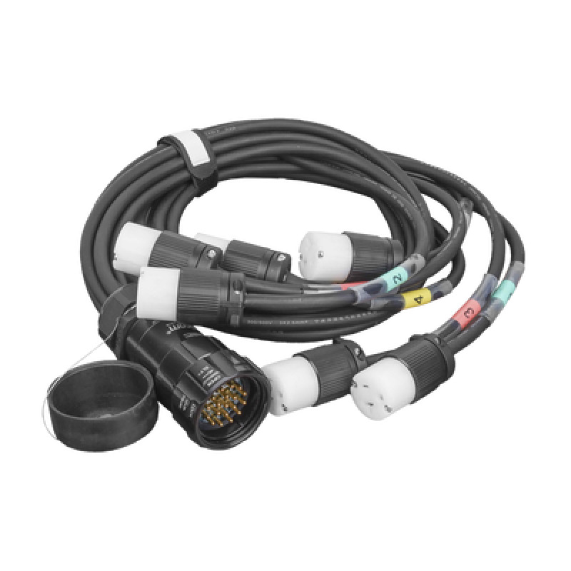 Tomacorriente TIPO SOCAPEX con DERIVACIÓN A 6 tomas tipo Edison