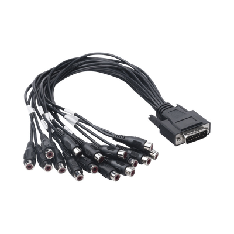 Adaptador de 15 Entradas de Audio para DVRs epcom y HIKVISION