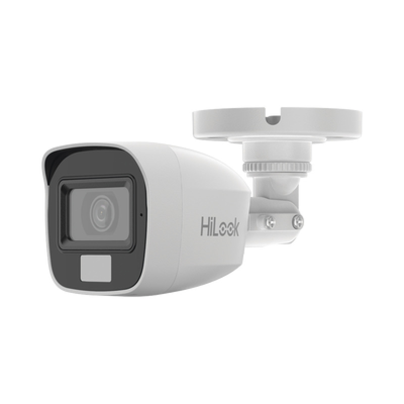 Dual Light  ColorVu Bala TURBOHD 3K megapixel / 20 mts IR  20 mts luz blanca / Lente 28 105 de Visión / Exterior IP66 / Audio por Coaxitron / TVIAHDCVICVBS / Metal  / SmartHybrid light