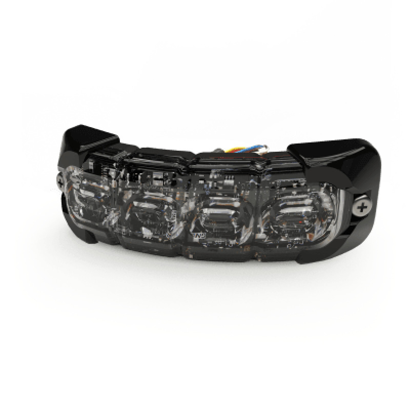 Luz perimetral  8 LED Ultra Brillantes Dual Color Azul / Claro