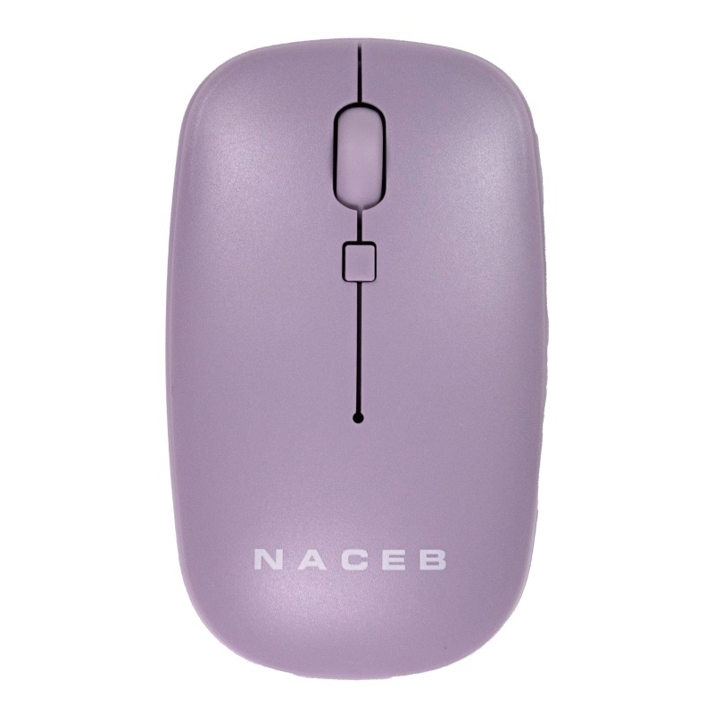 MOUSE INALAMBRICO NACEB (NA-0136M) SLIM, USB 2.4, 1600DPI, 3*BOTONES+RUEDA