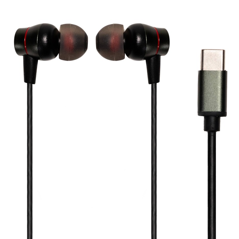 AUDIFONOS NACEB (NA-0321) IN-EARS, USB TIPO C , CON CONTROL DE AUDIO, MANOS LIBRES