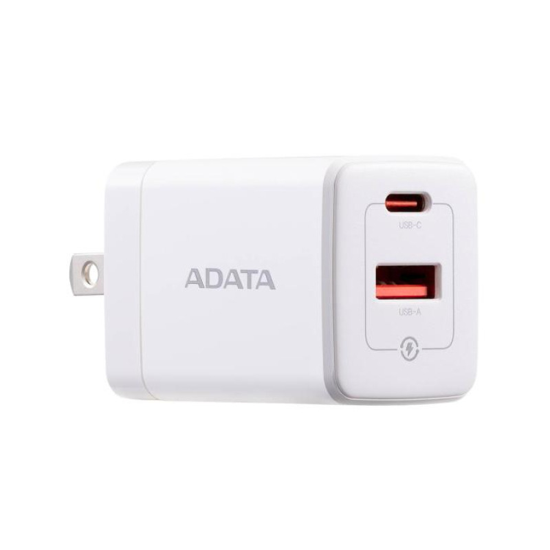 Cargador de pared ADATA 35W 1xUSB C 1xUSB A blanco