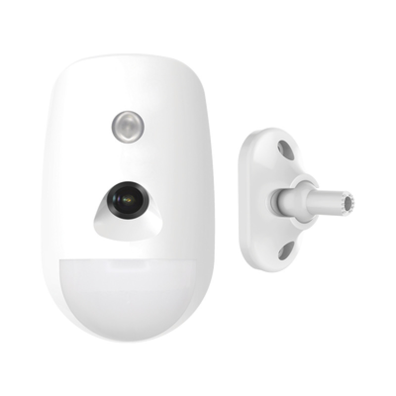 AX PRO CÁMARA Inalámbrica  PIR / 6 Años de Batería / Inmunidad a Mascotas / Rango de Detección de 12 mts / Angulo de 859 de Cobertura  Montaje Universal