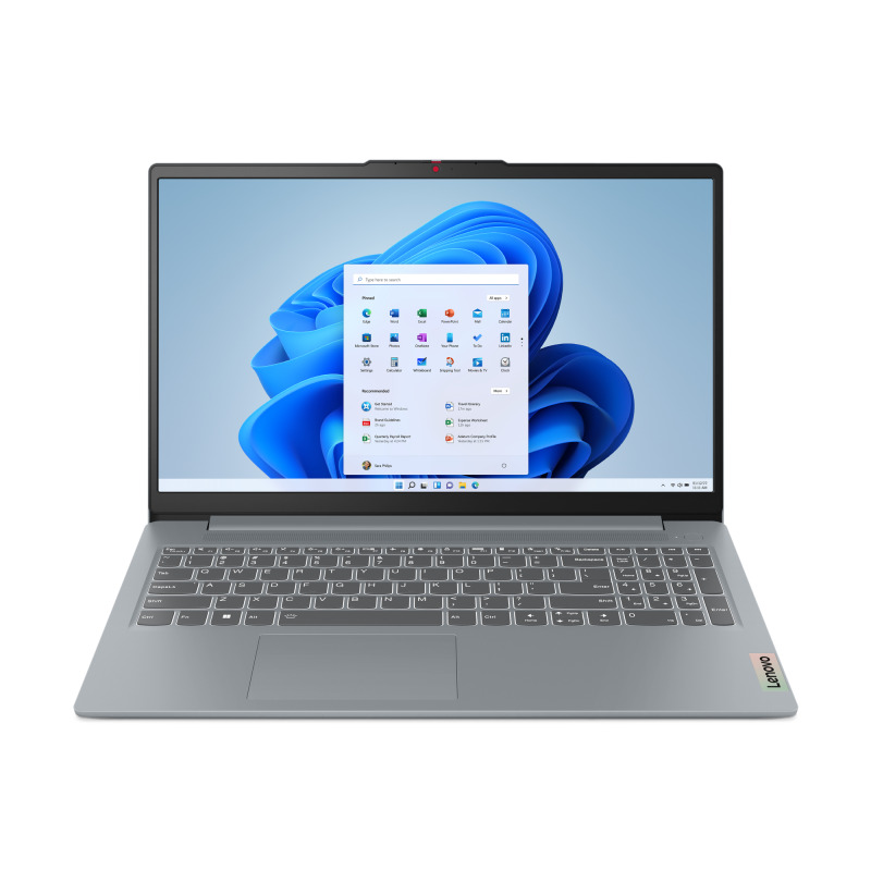LAPTOP LENOVO IDEAPAD SLIM 3 15IRU8/CORE I3-1315U 1.2 GHZ/8GB/512GB/15.6/TOUCH/COLOR GRIS ARTICO/WIN 11 HOME/ 1 AÑO EN CENTRO DE SERVICIO