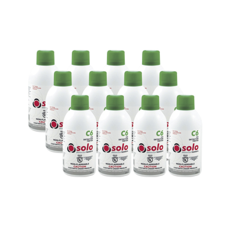 Paquete De 12 Latas De Gas Genuino De Monóxido De Carbono CO De Uso Manual o Dispensadores SOLO330/SOLO332