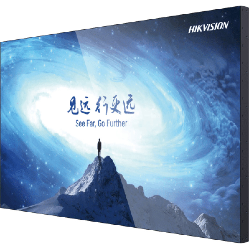 Pantalla LCD 65 4K para Videowall / Entrada HDMI  VGA  DVI  DP / Monitor Robusto / Bisel Delgado 35 mm / Daisy Chain Conexion en Cadena sin Software