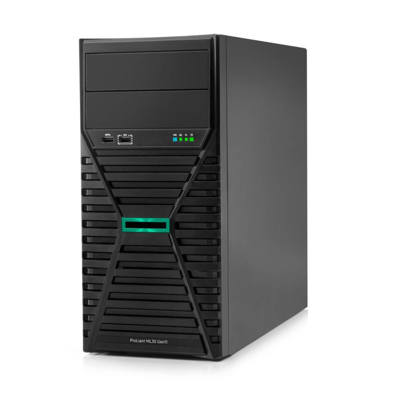 SERVIDOR HPE PROLIANT ML30 GEN11 6325P 3.5GHZ 4C 1P 1X32GB-U 4LFF-NHP 2X1TB SATA HDD 1X350W PS LA SERVER