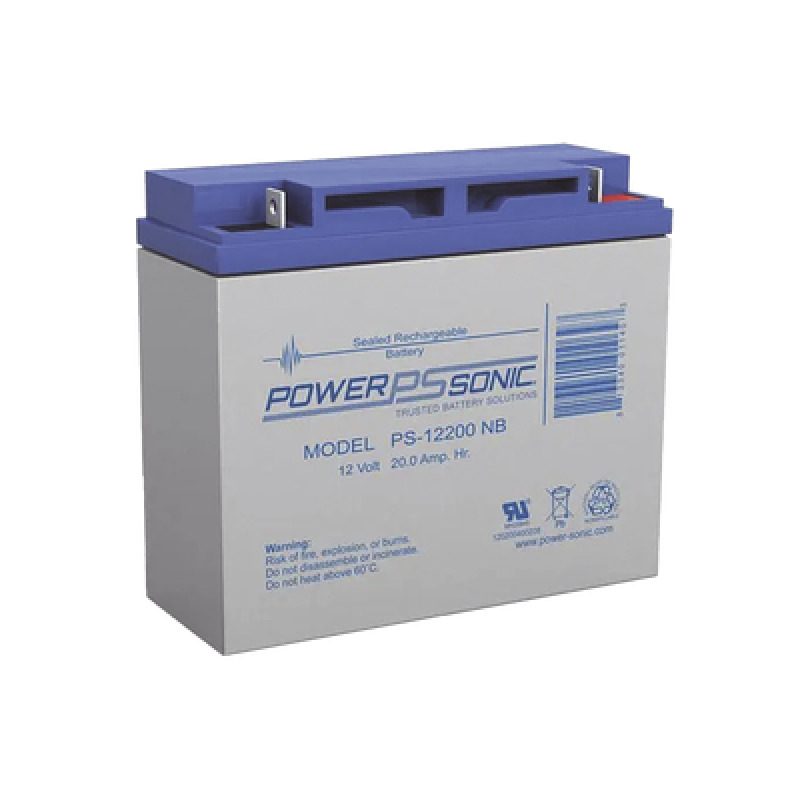 Batería 12V 20AH Para Respaldo Tecnologías AGM/VRLA 5 Años Vida Útil Terminales NB2 Reconocida UL