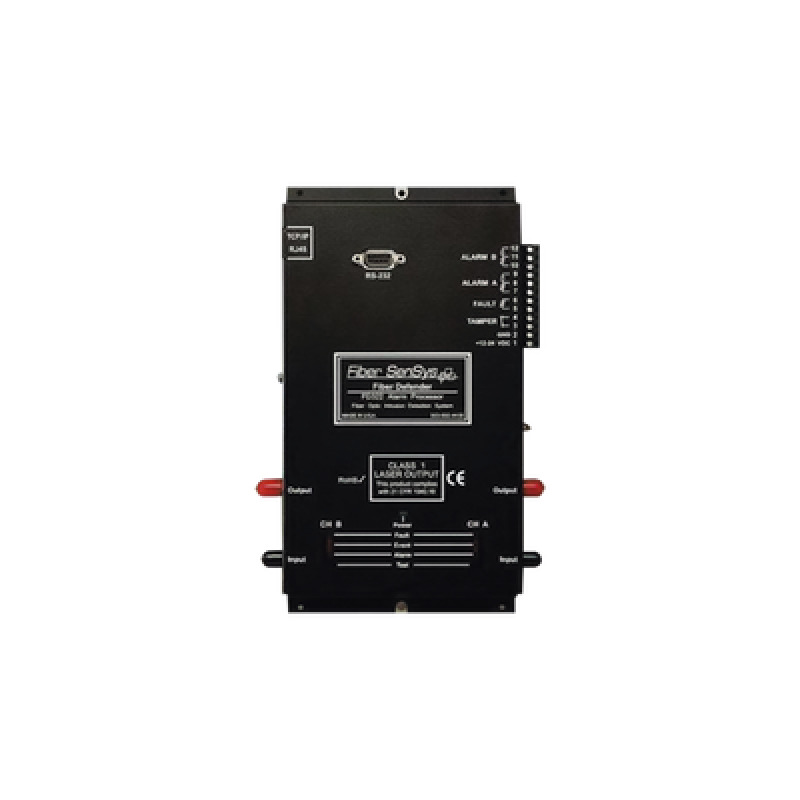 Sensor de Seguridad Perimetral de 2 Zonas/ Detección por Fibra Óptica Sensitiva/ Rango de 0 a 500 metros de protección