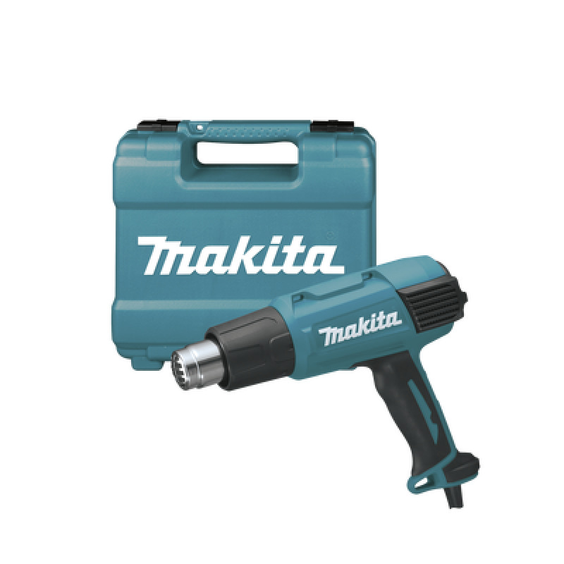 Pistola térmica de temperatura variable con estuche