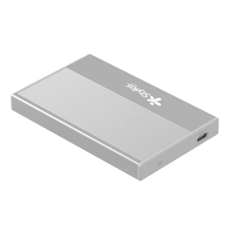 Enclosure Stylos 2.5" para SSD/HDD Plata