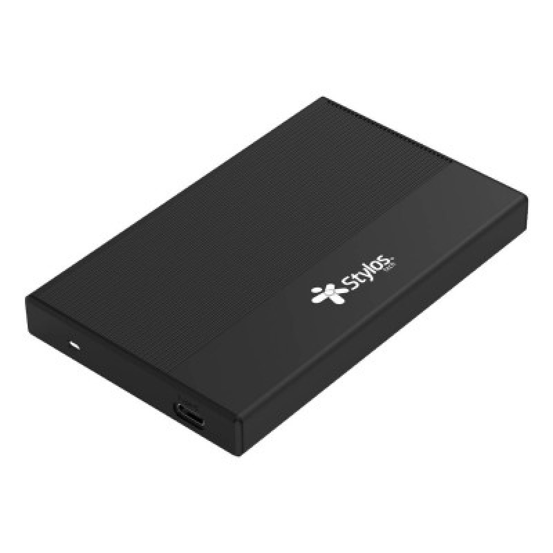 Enclosure Stylos 2.5" para SSD/HDD Negro