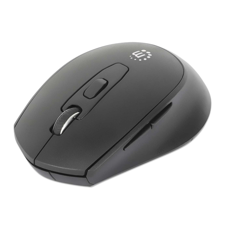MOUSE OPTICO MANHATTAN INALAMBRICO 2.4G NEGRO