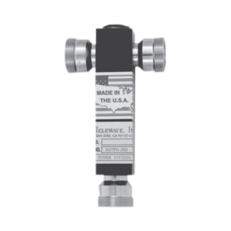 Divisor de Potencia de 3 vías 350600 MHz 500 W Conectores DIN 716 Hembra