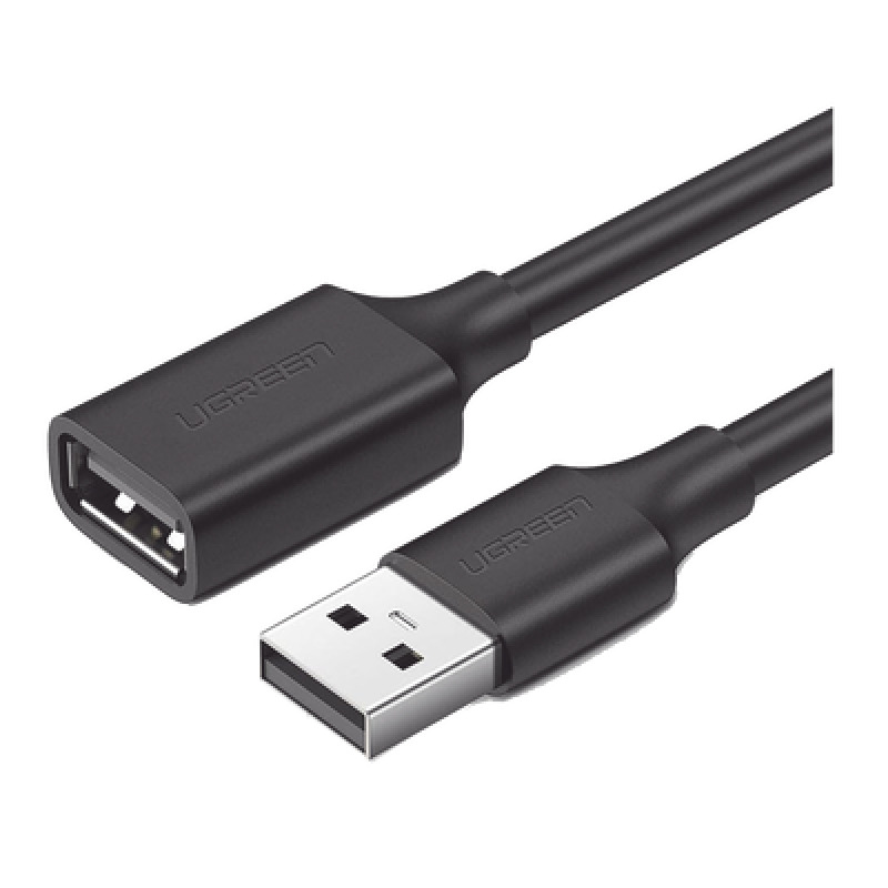 Cable Extensor USB 20 A a A | 1 metro | MachoHembra | Ultra Durabilidad | Núcleo de Cobre Estañado 28/22 AWG | Blindaje Interior Múltiple / Ideal para teclado mouse impresoras etc