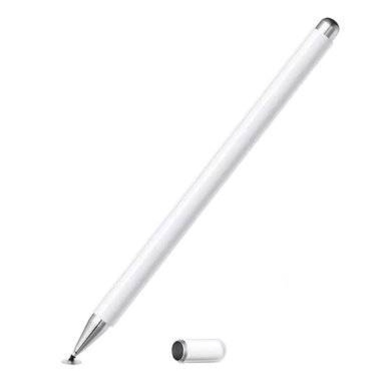 "Pluma Stylus Capacitiva, Color Blanco "