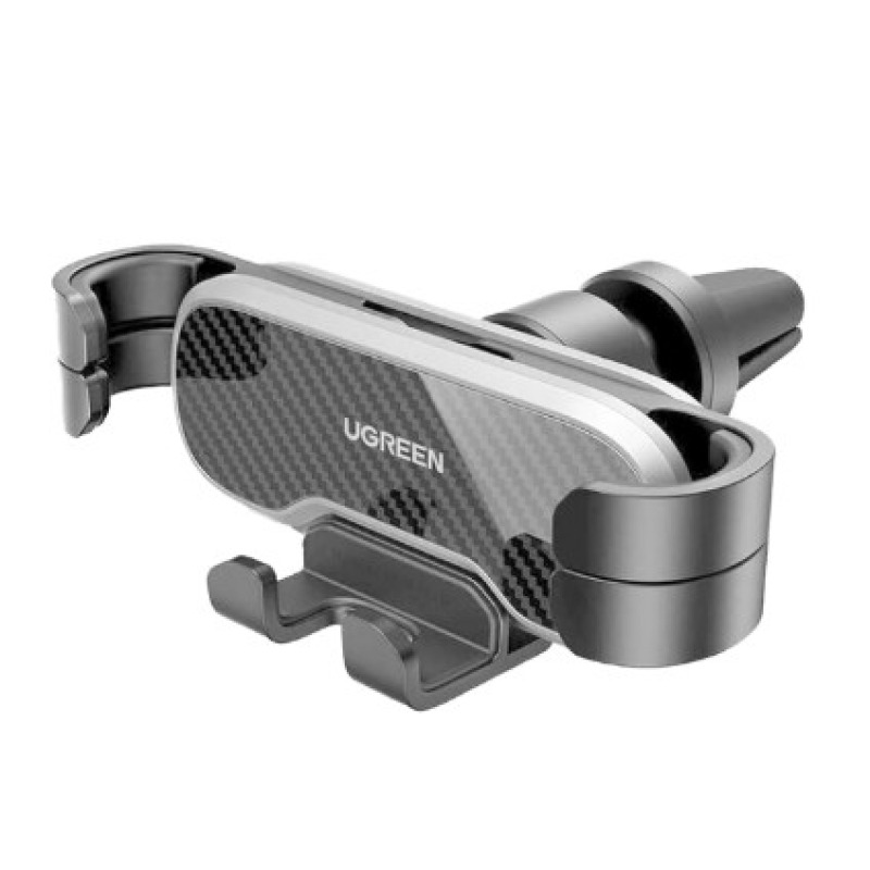 Soporte de Teléfono para Rendija de Ventilación | Tecnología Gravity Drive | Rotación de 360 | Suspensión por Goma | 5 Puntos de Sujeción | Compacto | Ajustable | Estable | Compatible con Rejilla de Ventilaci